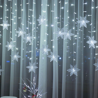 Remote LED String Lights Curtain USB Battery Fairy Lights Garland Led Wedding Party Christmas For Window Home Outdoor Decor