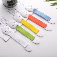 Child safety lock Anti-pinching household childrens products cabinet door drawer lock baby color webbing safety cloth belt lock