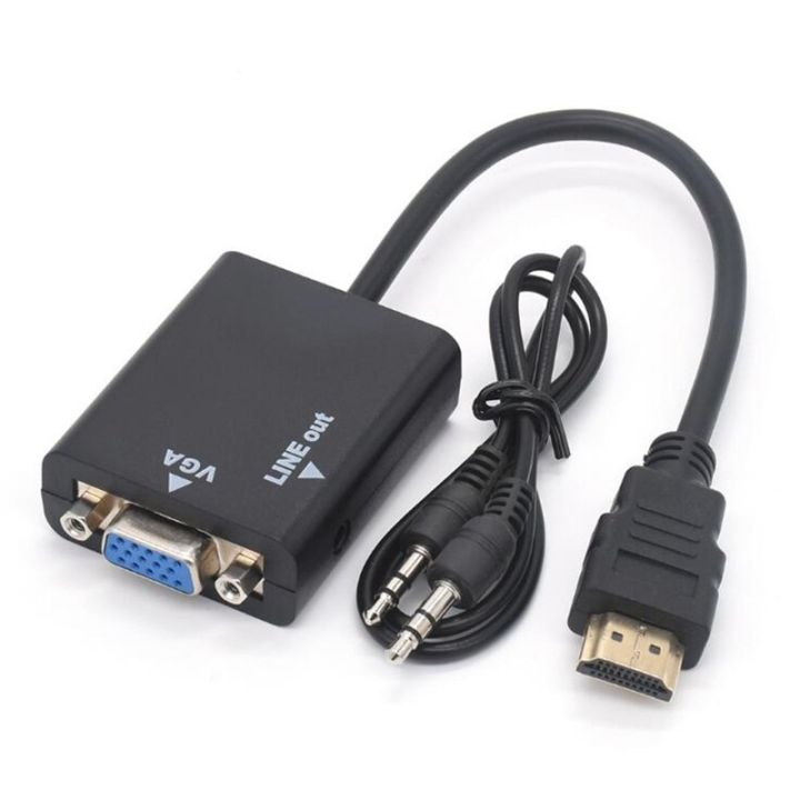 adaptor-hdmi-ke-vga-dengan-audio-hdtv-laki-laki-ke-vga-perempuan-konverter-port-hdmi-ke-vga-output-1080p-hdtv-audio-tv-av-hdtv-video