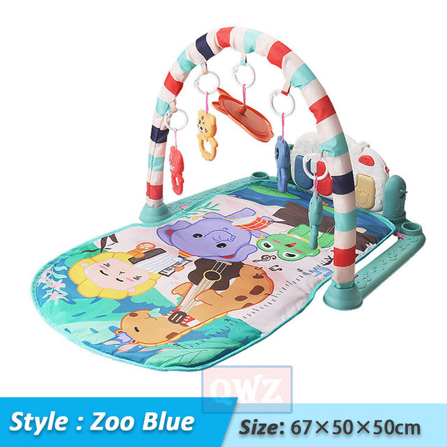 New High Quality 25 Styles Baby Music Rack Play Mat Puzzle Carpet With Piano Keyboard Kids Infant Gym Crawling Activity Rug Toys