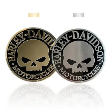 Harley Davidson Skull Logo Decal Sticker 