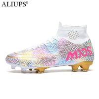 2022 ALIUPS Professional Soccer Shoes Men Sneakers Original Football Boots Kids AG TF Soccer Cleats Futsal Zapatos De Futbol