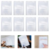 【hot】 Folder Accessories Paper Inner Page Protectors 30 Holes Sleeves Document Filing