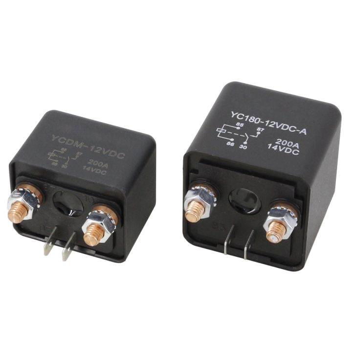 all-new-200a-high-current-start-relay-12-24v-yc180-12-24vdc-a-type-intermittent-2-4w-high-power-automotive-relay