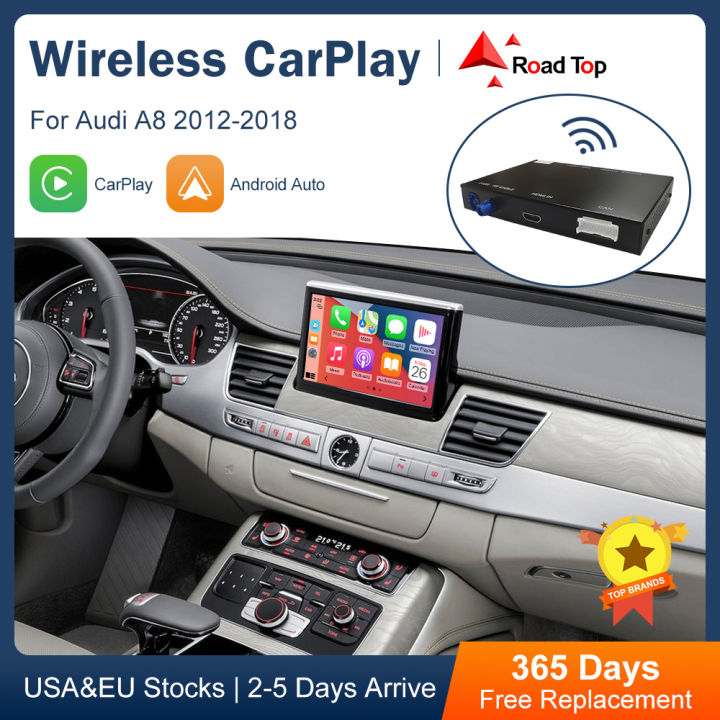 Wireless Apple Carplay Android Auto Interface For Audi A8 2012 2018 With Mirror Link Bluetooth 1914