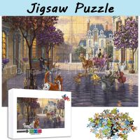 【CC】 35/300/500/1000 Piece Puzzles The Aristocats Cartoon Movies Jigsaw for Children Intelligence Education