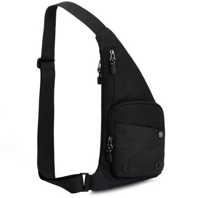 Men‘s New Trendy Casual Shoulder Bag Leisure Travel Sports Outdoor Pack Messenger Crossbody Sling Chest Bag Pack For Male Female
