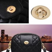 XHLXH Exquisite Egg Shape Oval Bag Accessories Hardware DIY Clasp Turn Lock