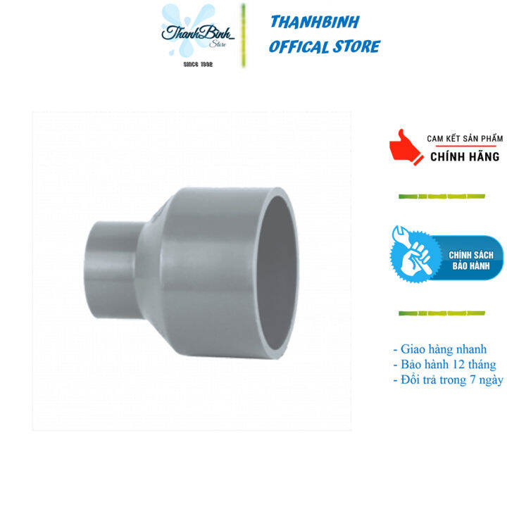 CÔN THU 75 / BẦU GIẢM ỐNG PVC PHI 75 MM- NHỰA TIỀN PHONG PN6 | Lazada.vn