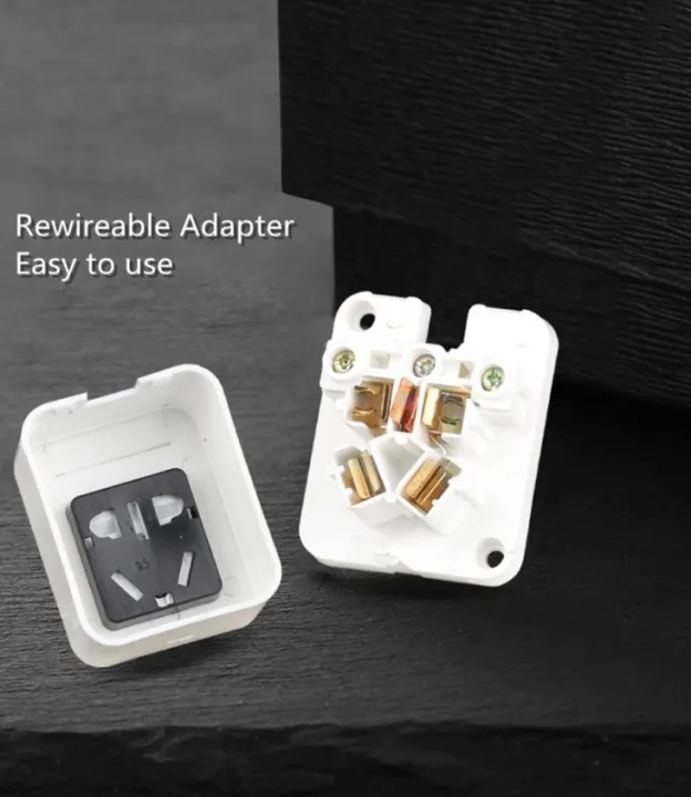 16A 10A Australia China Power Plug Adapter Power Cord Cable Rewireable ...