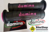 ปลอกแฮนด์DOMINO made in ITALY แท้100% สีดำ/ขมพู รุ่นARANCIO SOFT ใส่ได้ทุกรุ่น มีของพร้อมจัดส่ง