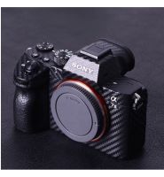 【▼Hot Sales▼】 fengfulei สำหรับ Sony A7iii A7m3 A7r3กล้องป้องกันฟิล์มสติกเกอร์ไฟเบอร์คาร์บอนป้องกันรอยขีดข่วนหยาบกาวส่งสติ๊กเกอร์รถ