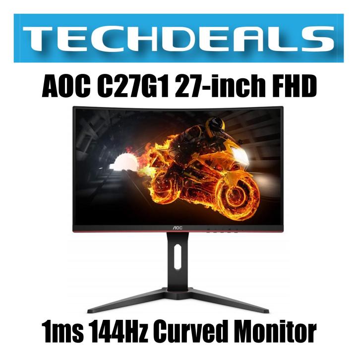 AOC C27G1 27-inch FHD 1ms 144Hz Curved Monitor | Lazada Singapore