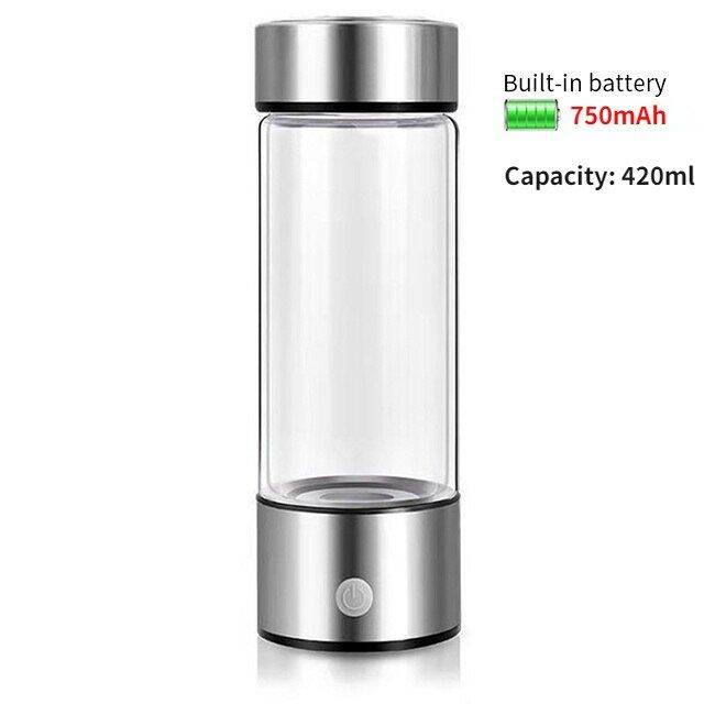 Electric Water Filter Hydrogen Water Generator Bottle Ionizer Maker ...