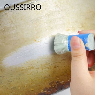 Kitchen Cleaner household chemicals cleaning tools stainless steel pan cleaning brush limpieza metales limpieza hogar