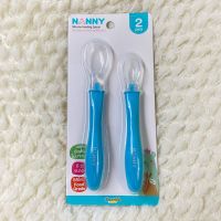 Nanny ช้อนป้อนอาหารปลายซิลิโคนนิ่ม Silicone Feeding Spoon รุ่น N5733