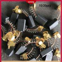 WUMENG 10/20pcs ลดกระหน่ำ 5x8x13mm เครื่องมือโรตารี่ สว่านมินิ การเปลี่ยนเครื่องบดไฟฟ้า อะไหล่มอเตอร์ แปรงถ่านทั่วไป