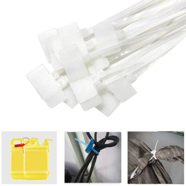 250-pcs-6-3นิ้วป้ายลวด-ties-พื้นผิวที่เขียนได้-self-locking-cord-organizer-cable-ties-สายไฟประเภทต่างๆ-organizes