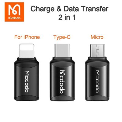 Mcdodo OTG ที่ชาร์จ USB,ตัวแปรงไมโครสายข้อมูลสำหรับอะแดปเตอร์แบบ Lightning iPhone 13 12 11 Pro Max X XR 3A ชาร์จเร็ว