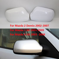 ฝาเคสโทรศัพท์กระจกมองหลังประตูรถสำหรับ Mazda 2 Demio 2002-2007 3 BK 2003-2009 6 GG 2003 -2008