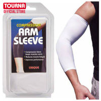 Arm Sleeve ผ้าปลอกแขน ลดความเมื่อยล้าและบาดเจ็บ สีขาว 1 ชิ้น