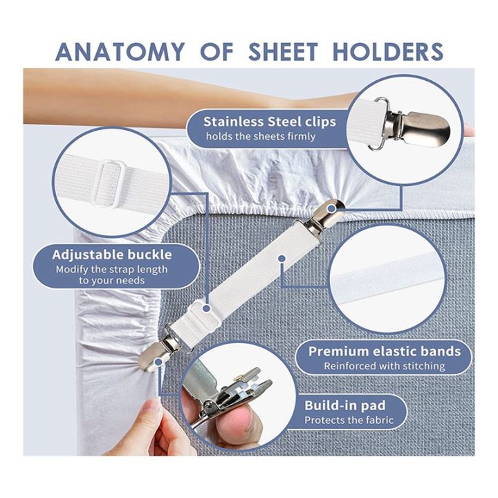 non-slip-sheet-clip-set-of-4-bed-sheet-with-metal-clip-safe-suitable-for-bed-sheets-and-mattress-toppers