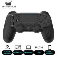 ข้อมูลกบอุปกรณ์ควบคุมสัญญาณไวร์เลสบลูทูธ-เข้ากันได้สำหรับ Ps4slim/จอยเกมที่มีลำโพงระบบสั่นสะเทือนชุดหูฟังสเตอริโอแจ็คจอยสติ๊ก