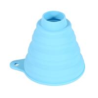 Soft Silicone For Jars Flexible Liquid Transfer Food Grade Wide Mouth Solid Bean Home Kitchen Tool Collapsible Funnel Foldable