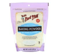 Bobs Red Mill Baking Powder บอบส์ เรดมิล เบรกกิ้ง พาวเดอร์ 397g.