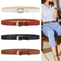 Womens Fashionable C-shaped Buckle Thin Belt, Street Trend Jeans Belt Can Be Used As A Gift For Mothers And Girlfriends