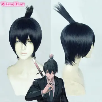 Wigs Wig Male Japanese Style Short HairdkTeenager White WigcosFive Wutong Wig  Anime Zhengtai Gay Hai | Shopee Philippines