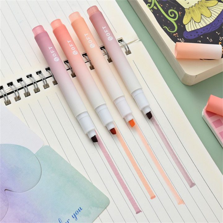 writing-instruments-painting-tools-spot-liner-pens-diy-highlighters-korean-stationery-office-supplies