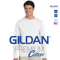 GILDAN® พรีเมี่ยม เสื้อแขนยาว - ขาว 30N