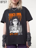 Junji Ito Horror Men T Shirt Tshirt Mens Clothing Cotton Anime Gildan Spot 100% Cotton