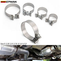 [Hot K] ที่จับท่อไอเสียข้อต่อก้น EPMAN SS 2 "2.25" 2.5 "2.75" 3 "3.5" 4 "5" สำหรับท่อไอเสียท่อไอเสียข้อศอกการเชื่อมต่อท่อ TKPPKG