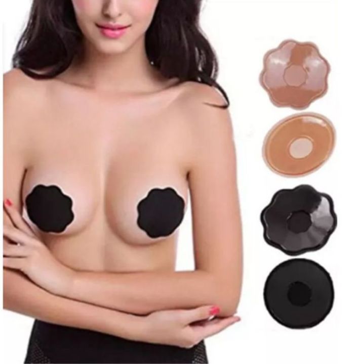 Silicone Adhesive Bra Reusable Invisible Breast Nipple Cover