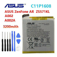 (เสือป่า) แบตเตอรี่ ASUS Zenfone AR ZS571KL A002 A002A  ASUS C11P1608 3300mAh ประกัน3 เดือน