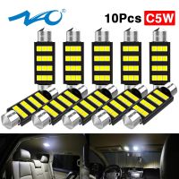 NAO 10x C5W LED CANBUS C10W Festoon 28mm 31mm 36mm 39mm 41mm 44mm 12V Car Interior Light No Error Auto Dome Bulb Reading Lamp