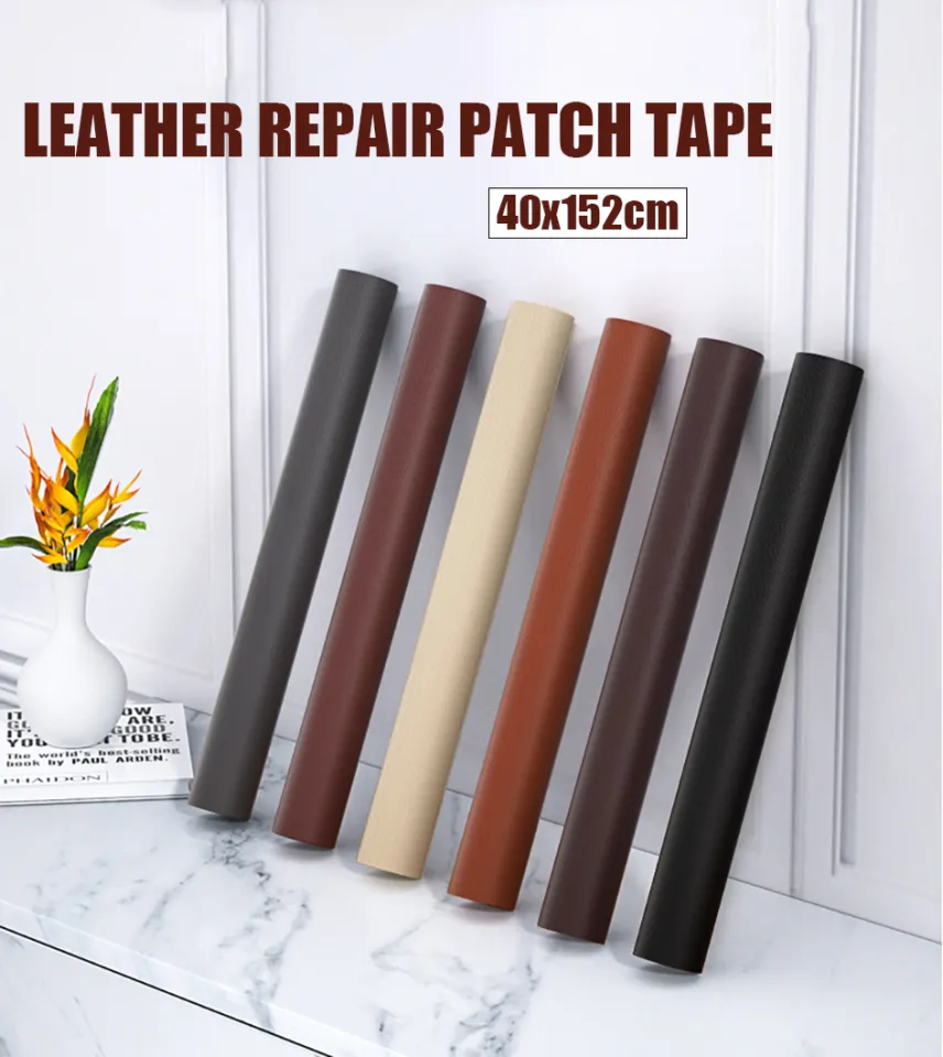 40x152cm Leather Repair Patch Tape for Couches Self-Adhesive