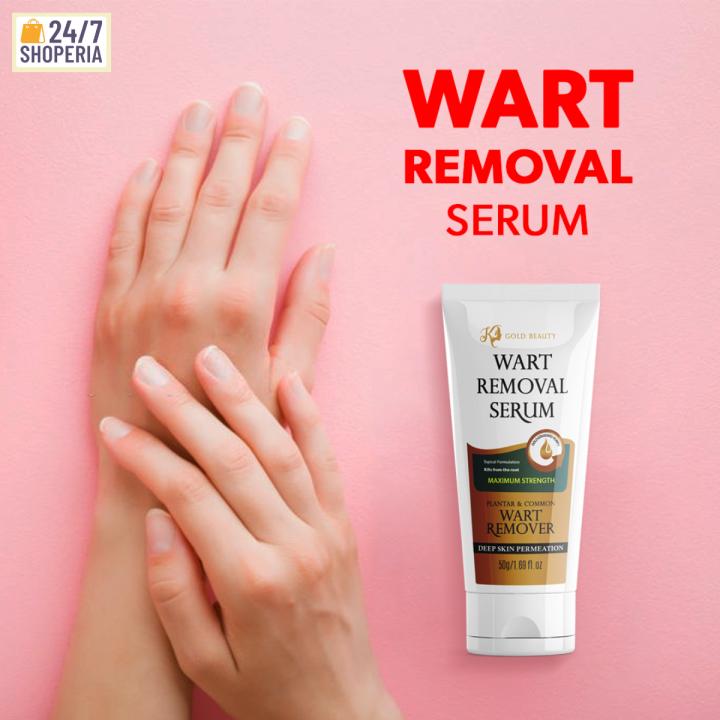 24K Warts Removal Serum 50ml by K Gold Beauty Warts Remover Original