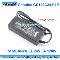 Genuine MEANWELL Ac Adapter GS120A24-P1M GS120A24-R7B H0N 24V 5A 120W Laptop Adapter Power Adapter Charger