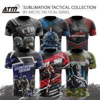 FULL SUBLIMATION TSHIRT TACTIC JERSEY INNER GLOCK TTS GAGAH SETIA NEVER SURRENDER