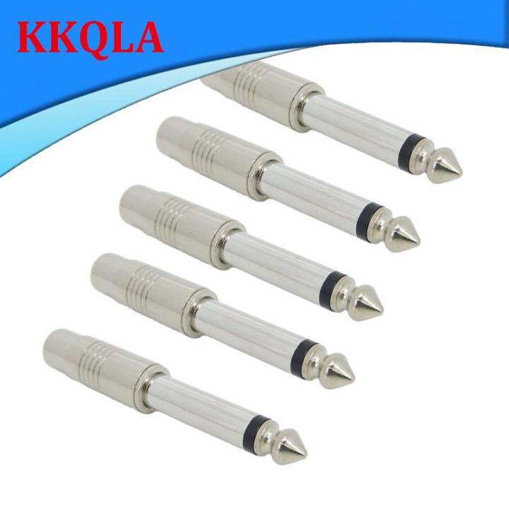 qkkqla-6-35mm-mono-male-rca-female-jack-audio-adapter-6-5-mm-1-4-male-plug-mono-adapter-connector-converter-ts