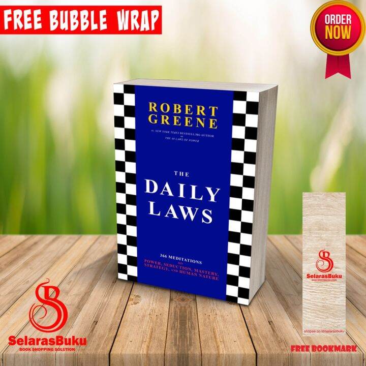 (ENGLISH) The Daily Laws โดย Robert Greene Lazada.co.th