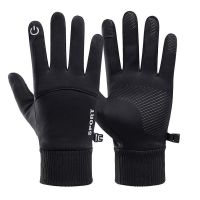 ☞ Winter Waterproof Mens Gloves Windproof Sports Fishing Touchscreen Driving Motorcycle Ski Non-slip Warm Cycling Women Gloves