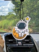 Cartoon Astronauts Incense Carbide Car Pendant Pendant Long -lasting Fragrance Personality Trendy Hanging