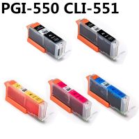 【Itian Pavilion】 PGI 550 Cli 551ตลับหมึกสำหรับ Canon PIXMA IP7250 MG5450 MX925 MG5550 MG6450 MG5650 MG6650 IX6850 MX725เครื่องพิมพ์