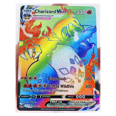 Pokemon Vmax Charizard Collection Cards Collection Anime Cards - Pokemon Vmax - Aliexpress
