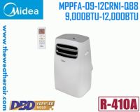 แอร์เคลื่อนที่ Midea (Portable Type) น้ำยา R410a 9,000BTU