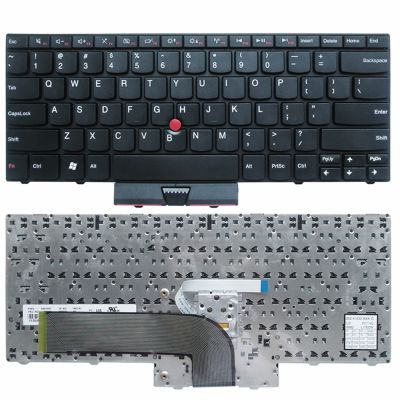 GZEELE New for for Thinkpad Edge E40 E14 E50 E15 Keyboard Teclado US English 60Y9669 60Y9597 60Y9633 Without Backlight
